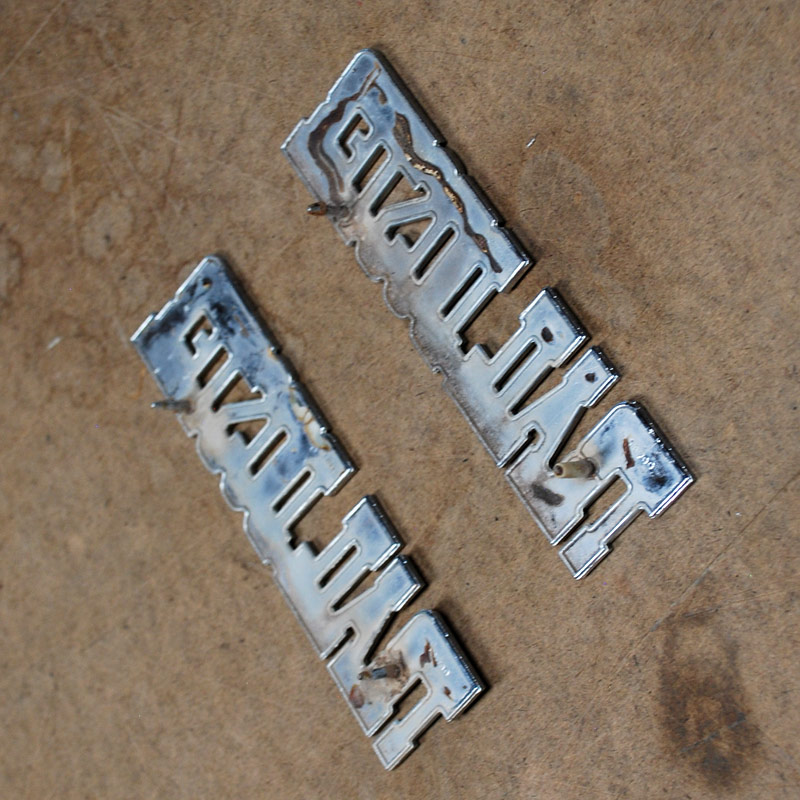 Plymouth Trail Duster Fender Emblems 77 78 79 80 Nostalgic Parts