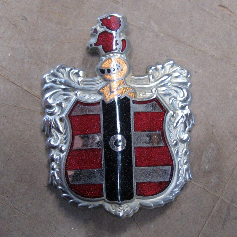 Dodge Sedan Coupe hood emblem 1949 only Nostalgic Parts