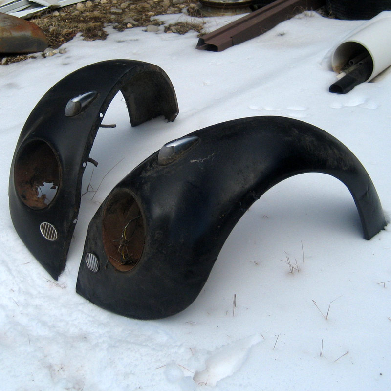 Volkswagen VW Beetle Bug Front fenders 58 59 60 61 62 Nostalgic Parts